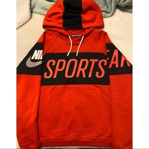 Red Nike Hoodie